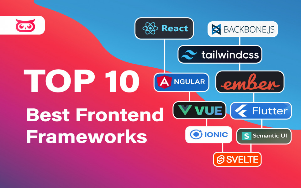 Top 10 Best Frontend Frameworks For Web Development